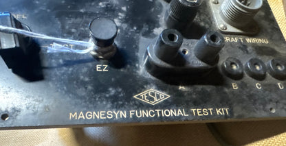 WWII Bendix/Pioneer Magnesyn Functional Test Kit Aircraft Instrument Synchronizer Tester