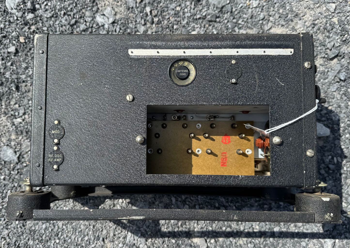 WWII U.S. Navy GF-11 Aircraft Radio Transmitter CW-52063-A – Western Electric 1941