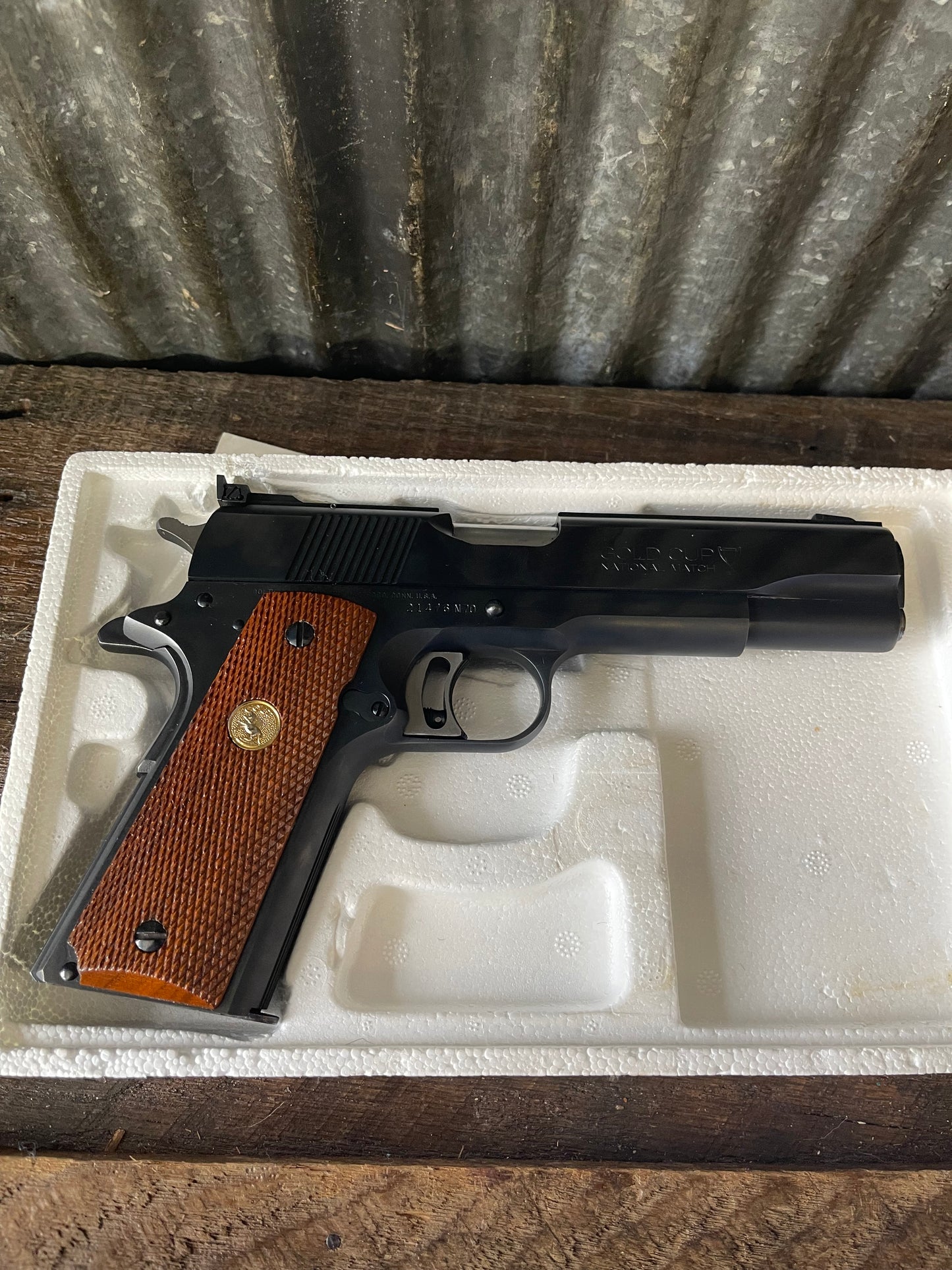 Colt MK IV / Series 70 Gold Cup National Match – .45 ACP (1982) – Complete Boxed Set
