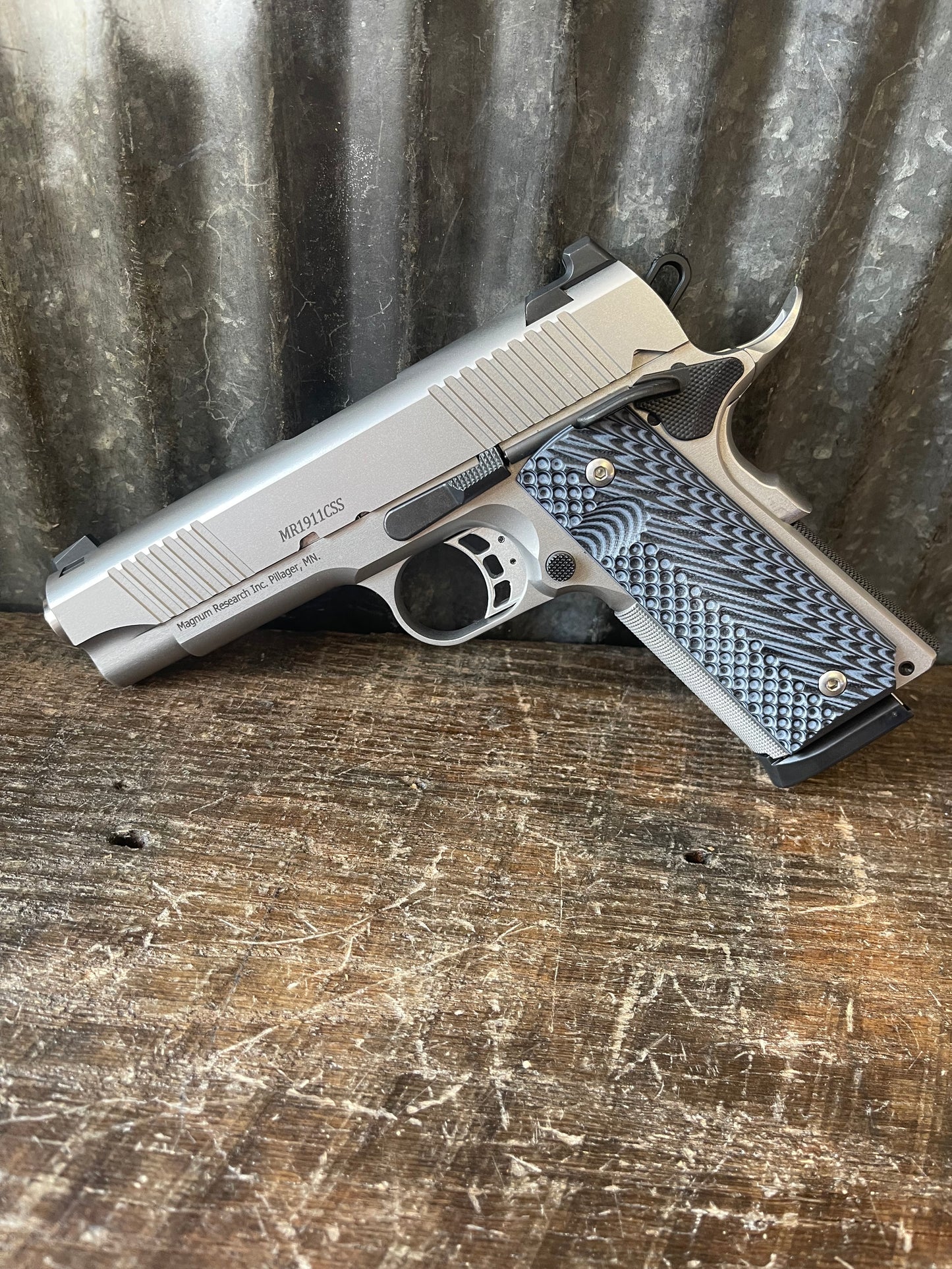 BUL Armory MR1911CSS Stainless Commander – .45 ACP
