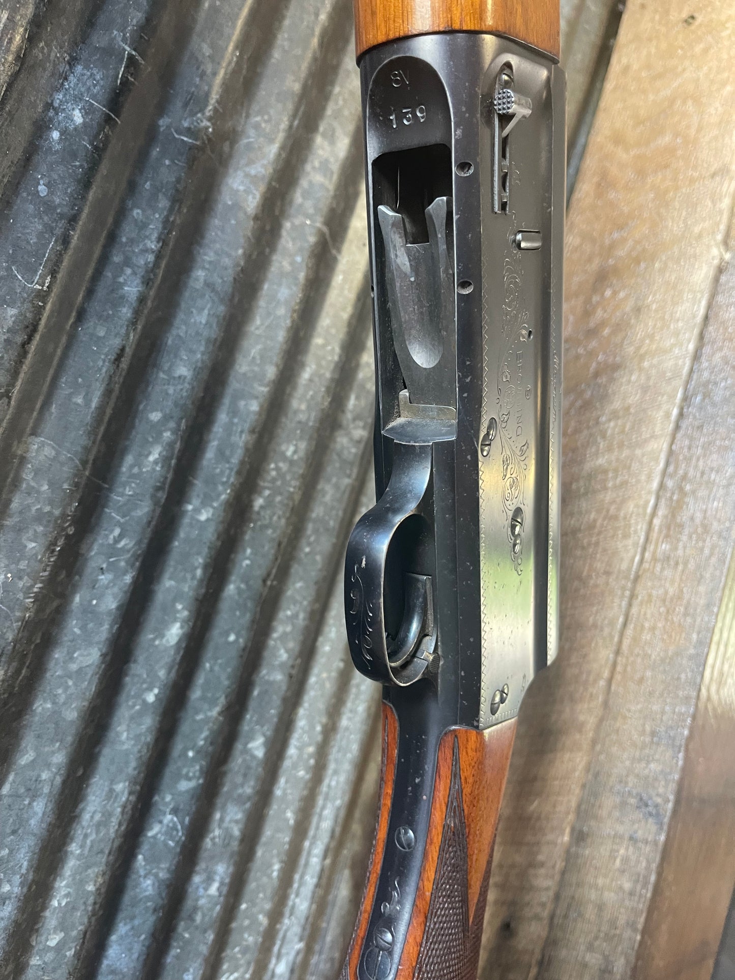 Browning Auto-5 Magnum 12 Gauge Semi-Auto Shotgun – Belgian Made, Vent Rib Barrel