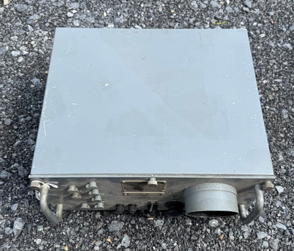 WWII U.S. Navy RBU-2 Panoramic Radio Adaptor / Spectrum Analyzer – Bureau of Ships – Warwick Mfg. Corp.