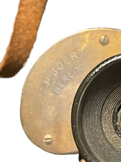 WWI Goerz Trieder Binocle “Pernox” 6x30 Binoculars with Custom Huet & Cie Case