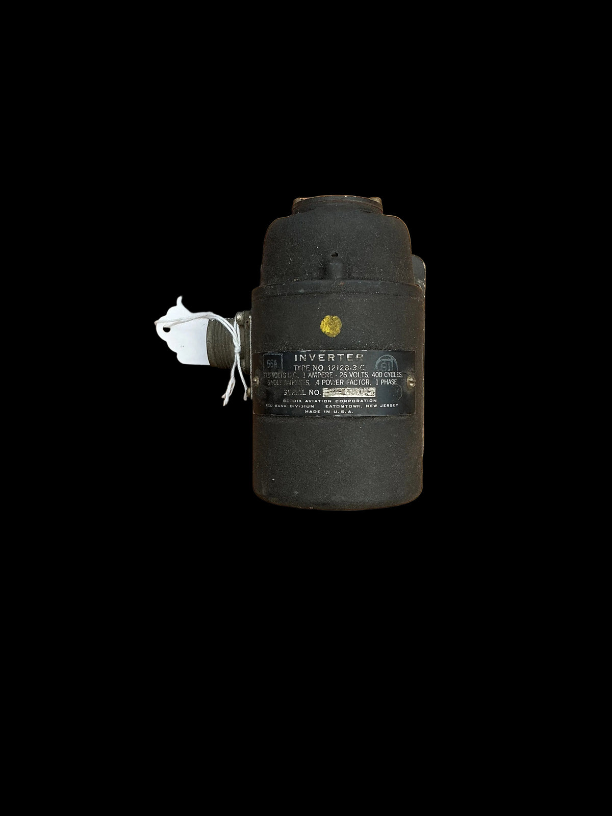 WWII Aircraft Inverter Type 12128-3C – Bendix Aviation Corp – Whiskey ...
