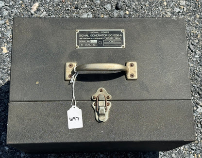 WWII-era U.S. Army Signal Corps Signal Generator BC-1236-A