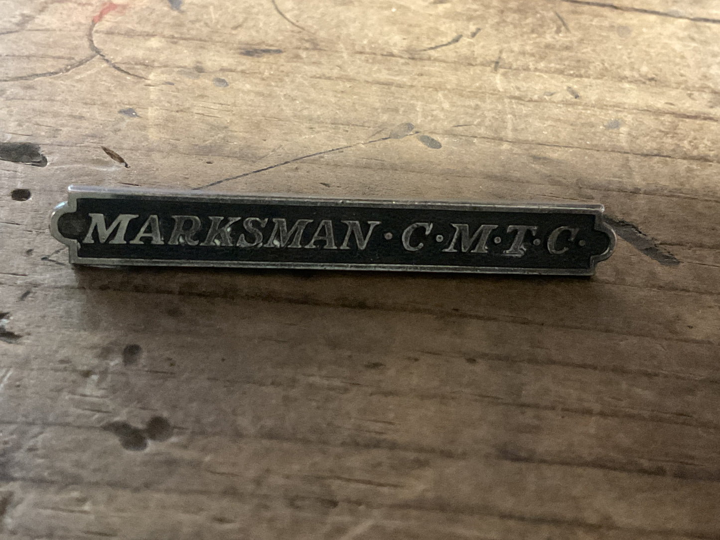 1920’s-1930’s Citizens’ Military Training Camps (CMTC) Marksmen Qualification Pin