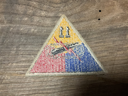 11th Armored Division Patch