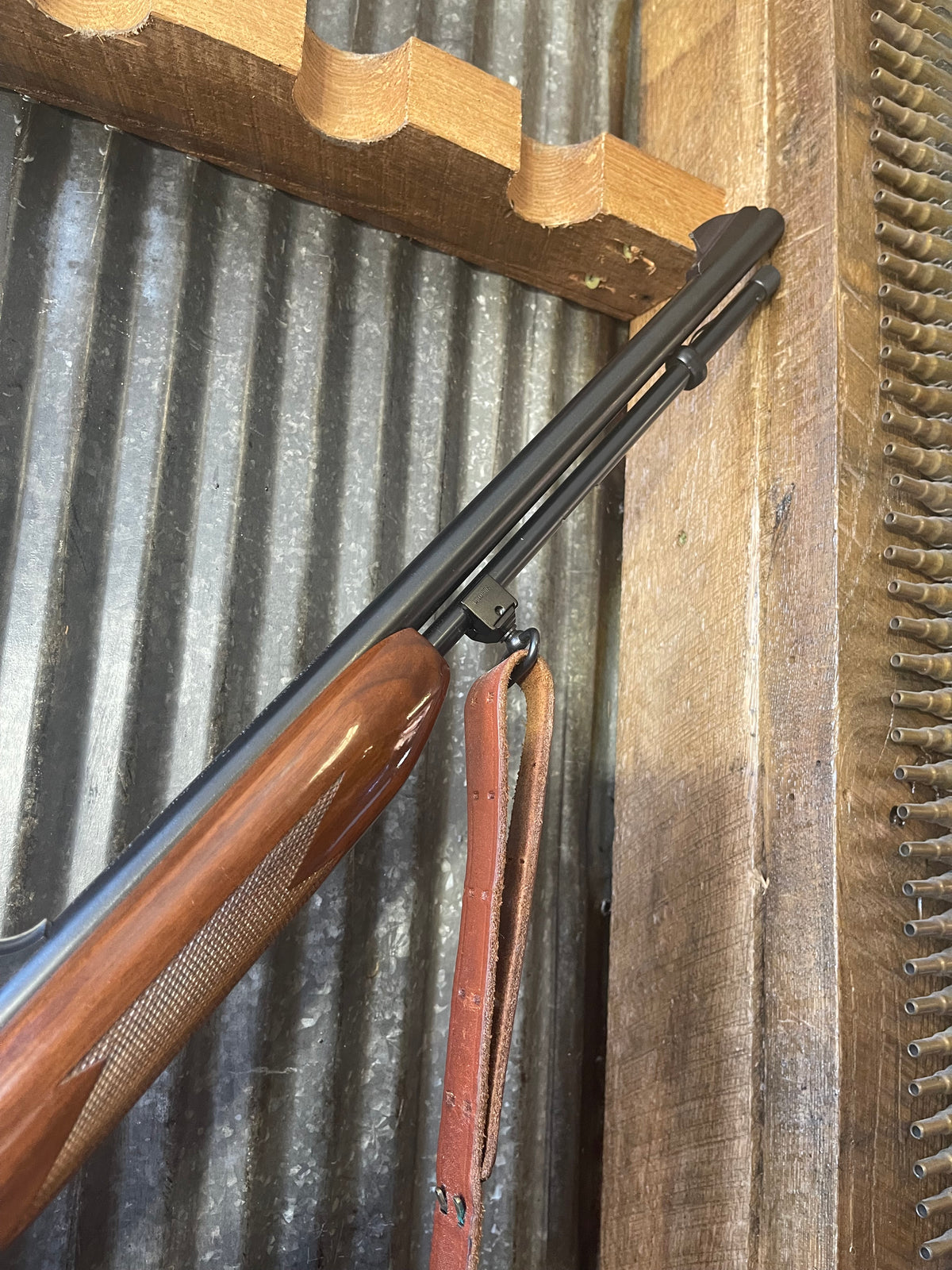 Remington Model 552 Speedmaster semi-automatic rimfire rifle chambered in .22 LR, manufactured in 1979.