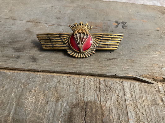 Spanish Civil War Parachutist Para Badge Wings