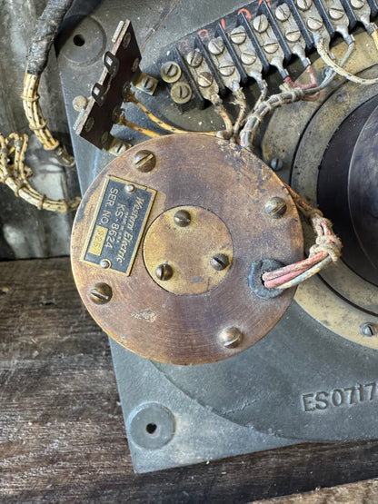 WWII Western Electric KS-8801 Military Radar Servo Control Assembly