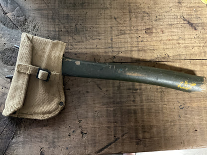 U.S. Military Field Hatchet-American Fork & Hoe Co.-Canvas Carrier with Original Markings