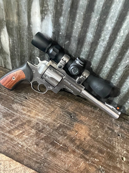 Ruger Super Redhawk .44 Magnum – Stainless – Scoped w/ Bushnell Optic