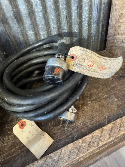 1953 U.S. Military Cord CX-394/TRL-1 Electrical Cable Assembly With Original Packaging