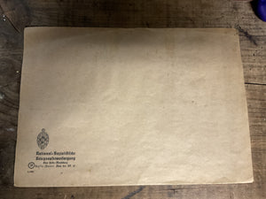 Original WWII German NSKOV Official Envelope-War Victims Care Organization