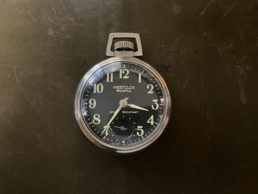 Vintage Westclox Pocket Watch