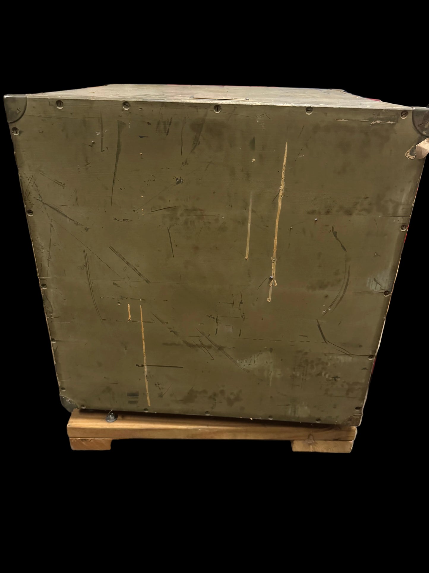Original WWII-era U.S. Army Signal Corps radar control and indicator cabinet