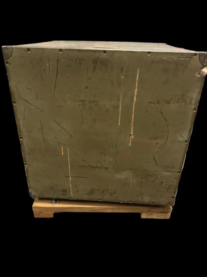 Original WWII-era U.S. Army Signal Corps radar control and indicator cabinet