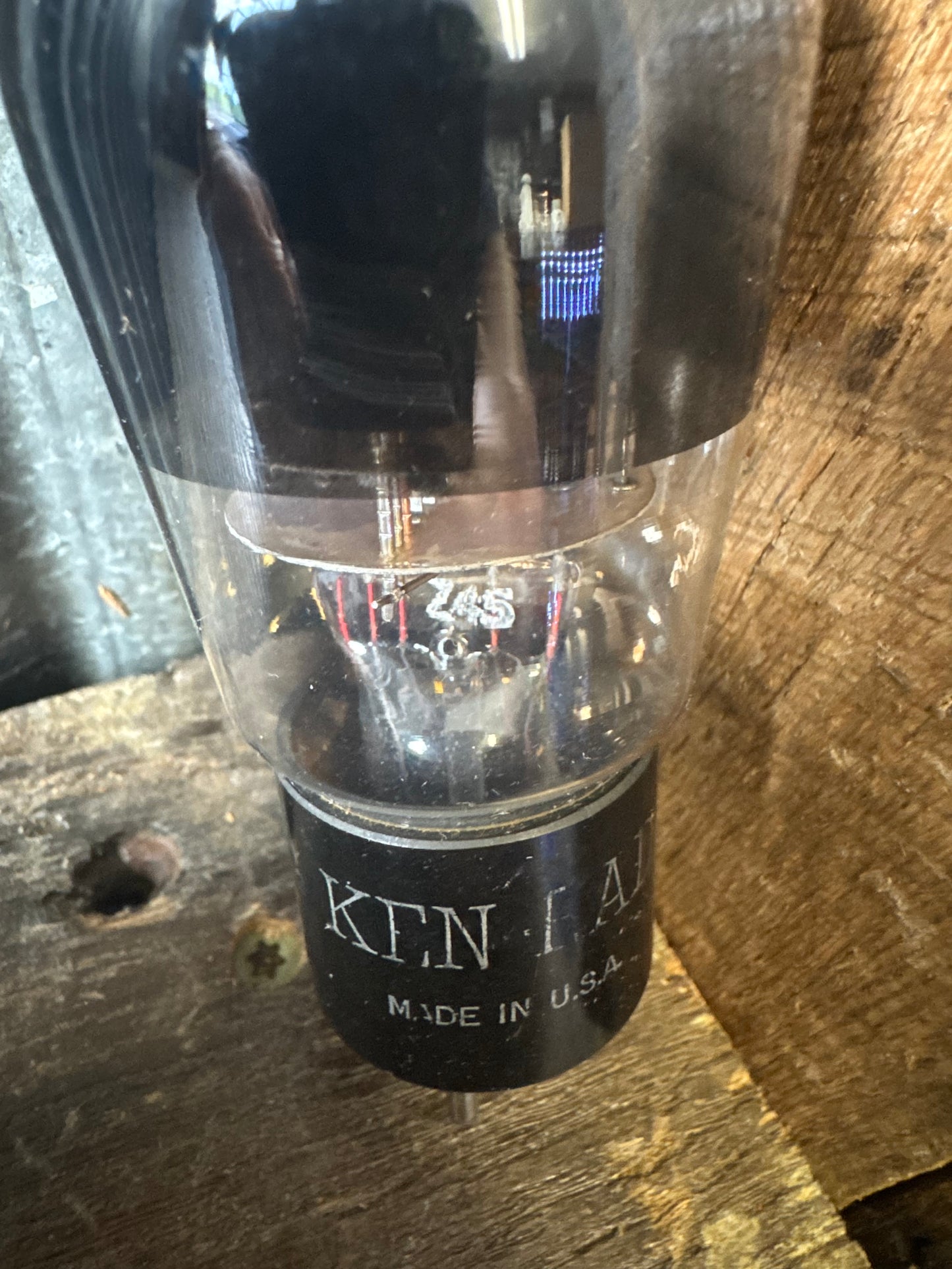 Ken-Rad VT-225 WWII-Era Military Vacuum Tube – Made in USA
