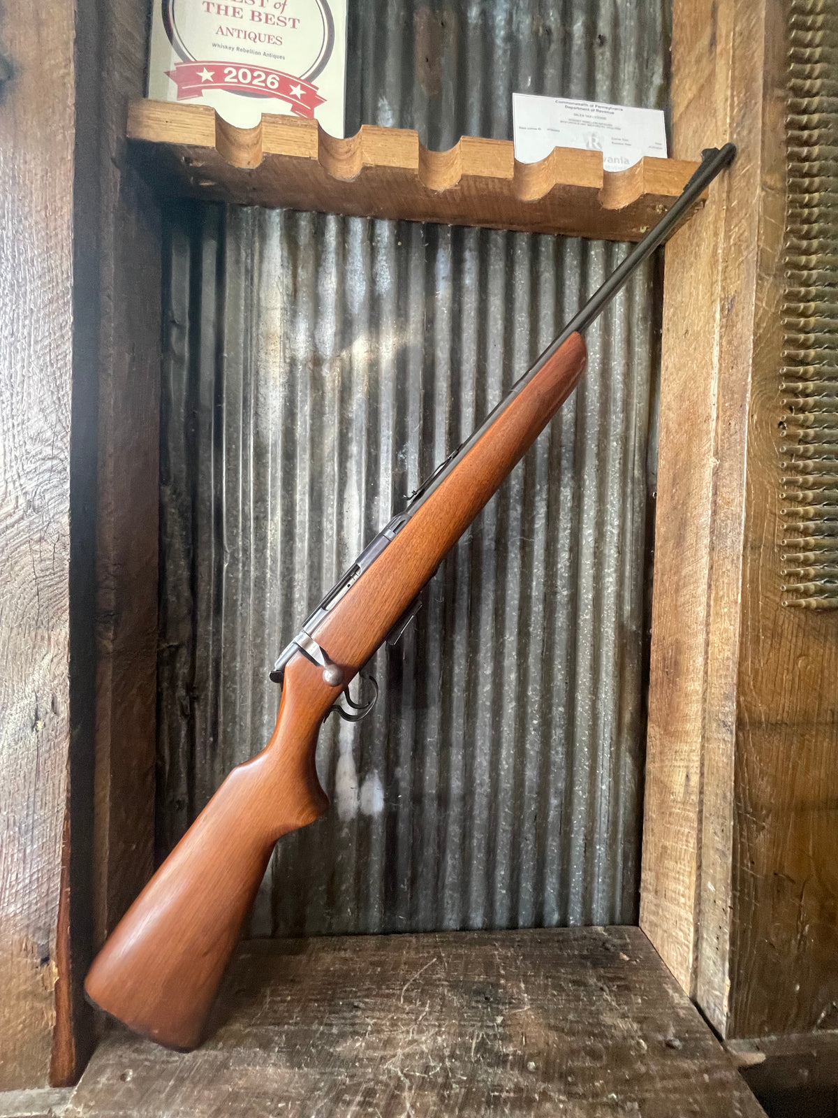 Savage Model 342 .22 Hornet – Bolt Action – Side-Mount Drilled