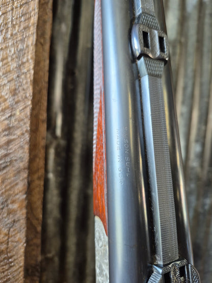 Simson, Suhl 16ga sxs 7x57R under. Made in GDR