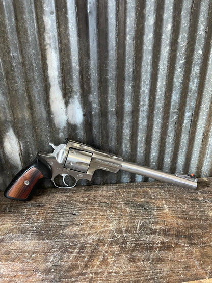 Ruger Super Redhawk Stainless Revolver – .44 Magnum – 9½” Barrel – Burris Safari 4x Scope – Boxed