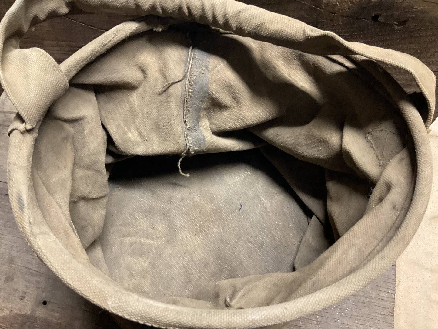 WWII US Military Canvas Bucket