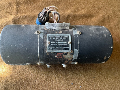 Signal Corps U.S. Army PE-101-C Dynamotor Unit General Electric WWII Military Radio Power Supply