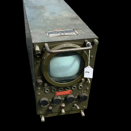 WWII U.S. Army Signal Corps Control Unit BC-1266-A – SCR-43 Radar System – CRT Display