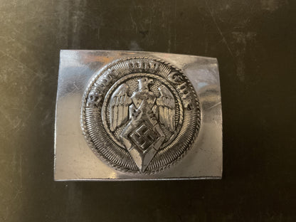 WWII German Hitler Youth Belt Buckle (HJ)-Reproduction  RZM Type