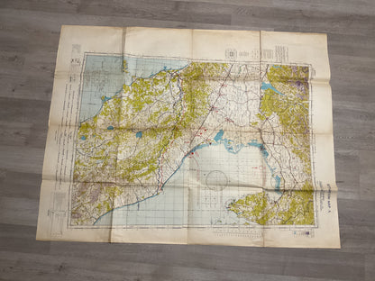 Map of Italy July 22,1944
