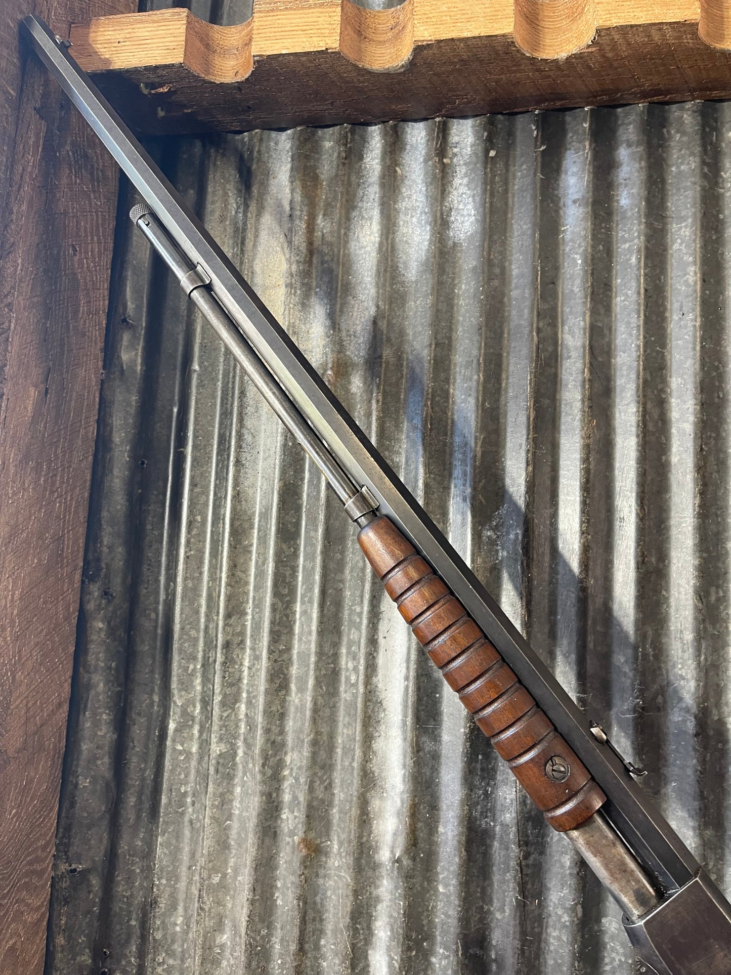 Remington Model 12 Pump-Action Rifle – .22 LR – Full Octagon Barrel