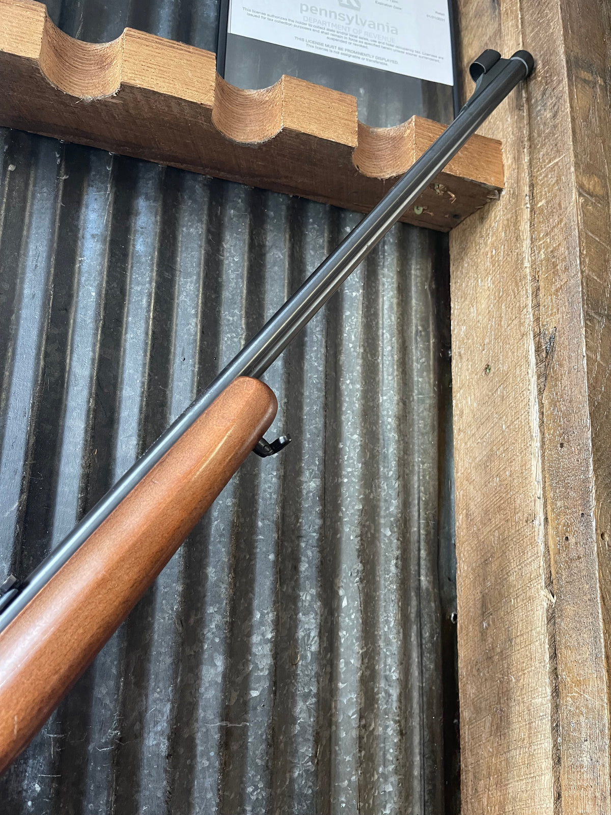 Anschütz Model 525 Semi-Automatic .22 LR Rifle w/ 3-9x Scope & 2 Magazines
