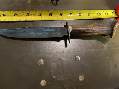 York Cutlery Solingen Germany Re-Handled Hunting Bowie