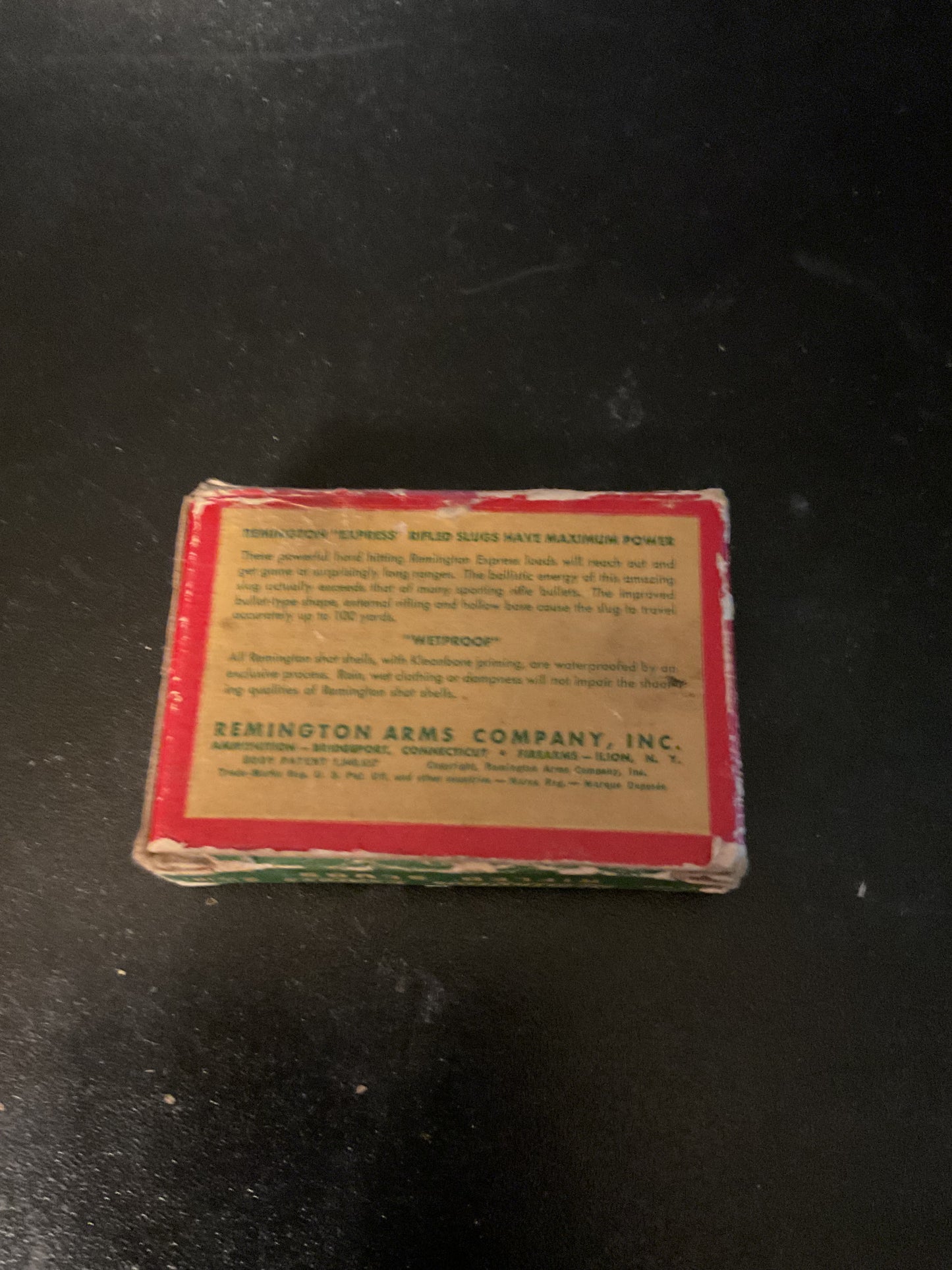 Vintage Remington Express 20 Gauge Rifled Slugs — Full Box of 5