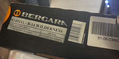 Bergara B-14 Wilderness Bolt Action Rifle – .308 Winchester – Original Box & Paperwork