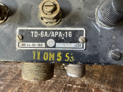 TD-6A/APA-16 Aircraft Rocket & Bomb Range Indicator Control Unit