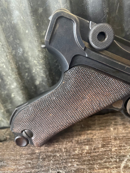 1918 DWM P.08 Luger 9mm – WWI Imperial German – Non-Matching / Arsenal Rework – Sharp Condition