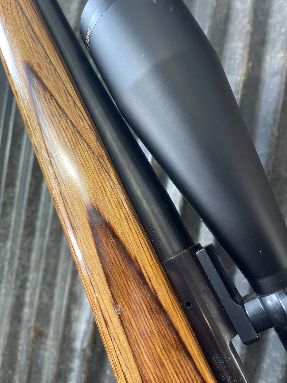 Howa Model 1500 .30-06 – Thumbhole Laminated Stock – Bushnell Elite 3200 Scope