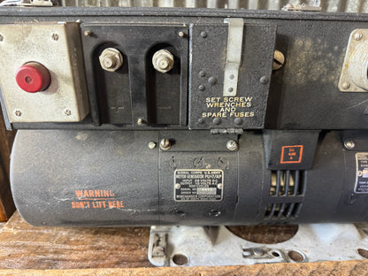 WWII B-29 Aircraft PU-7/AP Motor Generator – Wincharger / Zenith – U.S. Army Signal Corps