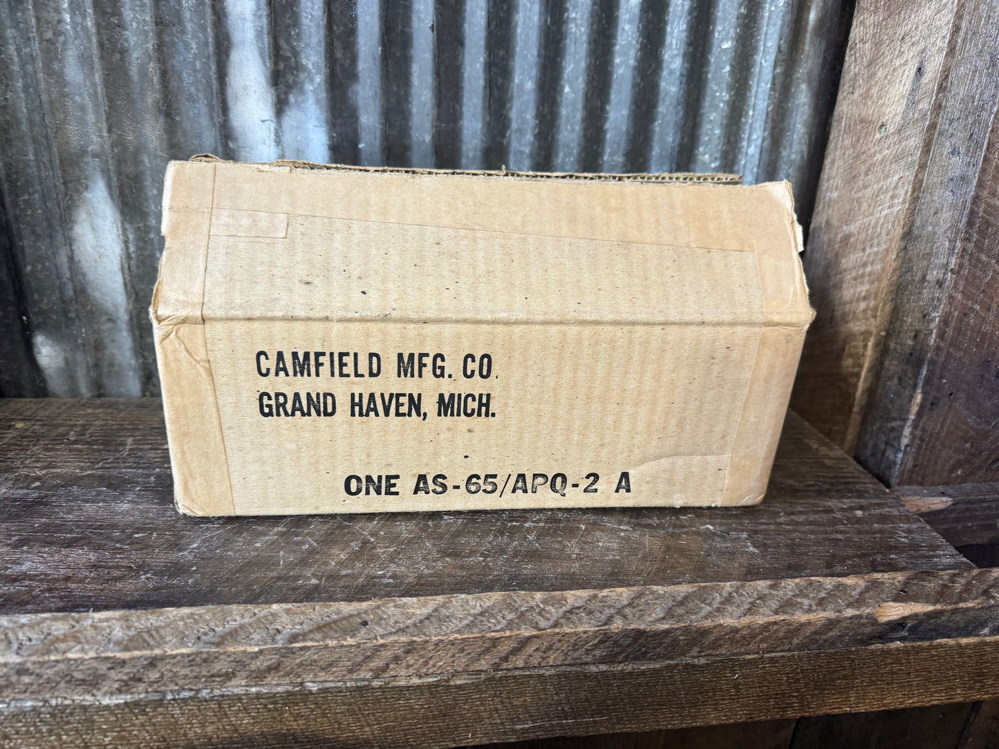 WWII AN/APQ-2A “Rug” Airborne Radar-Jamming Antenna Assembly AS-65/APQ-2A