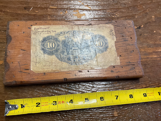 GI Signed Pacific Souvenir Bill