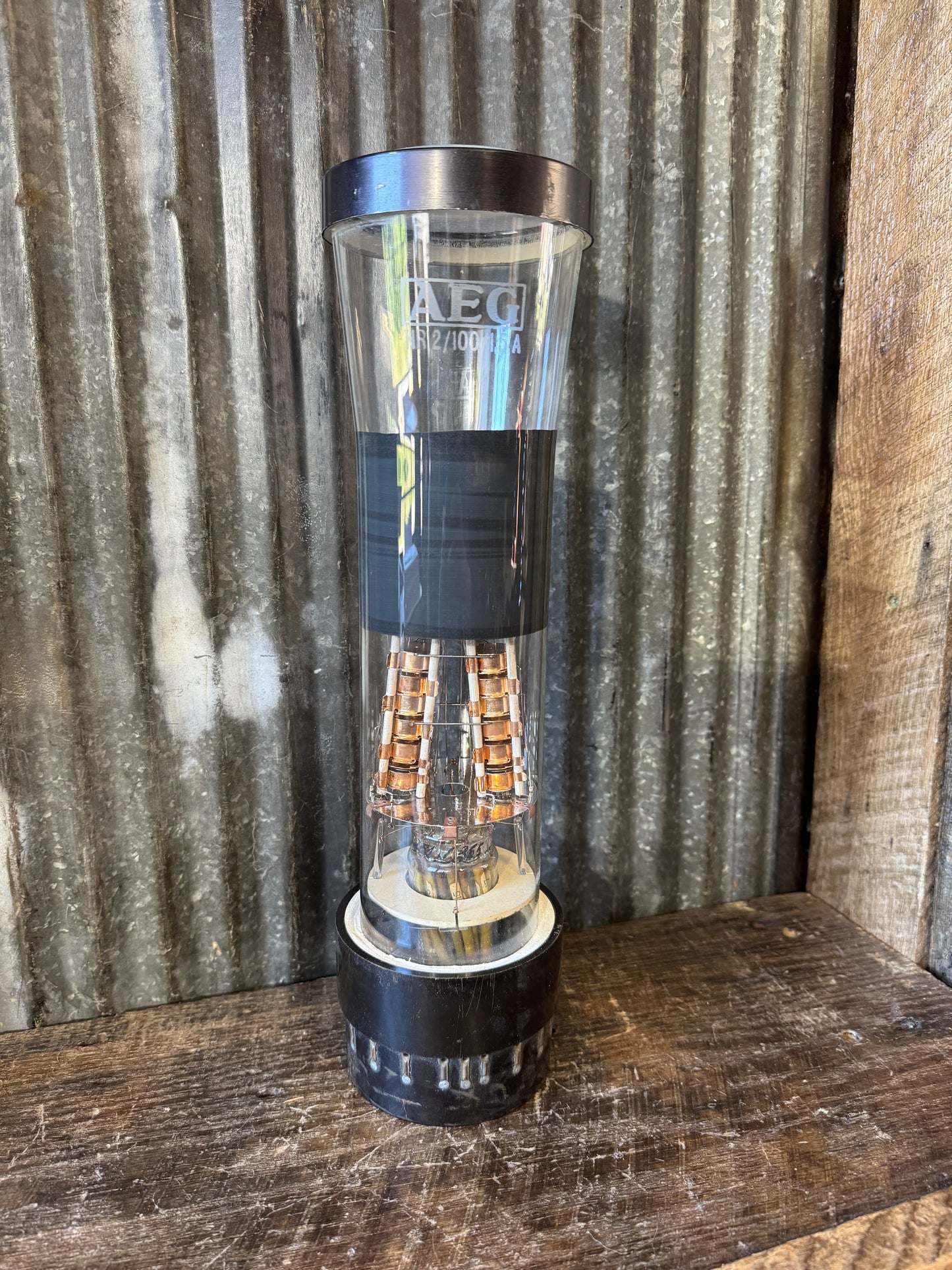 AEG HR2/100/15A High-Power Industrial/Military Transmitting Tube