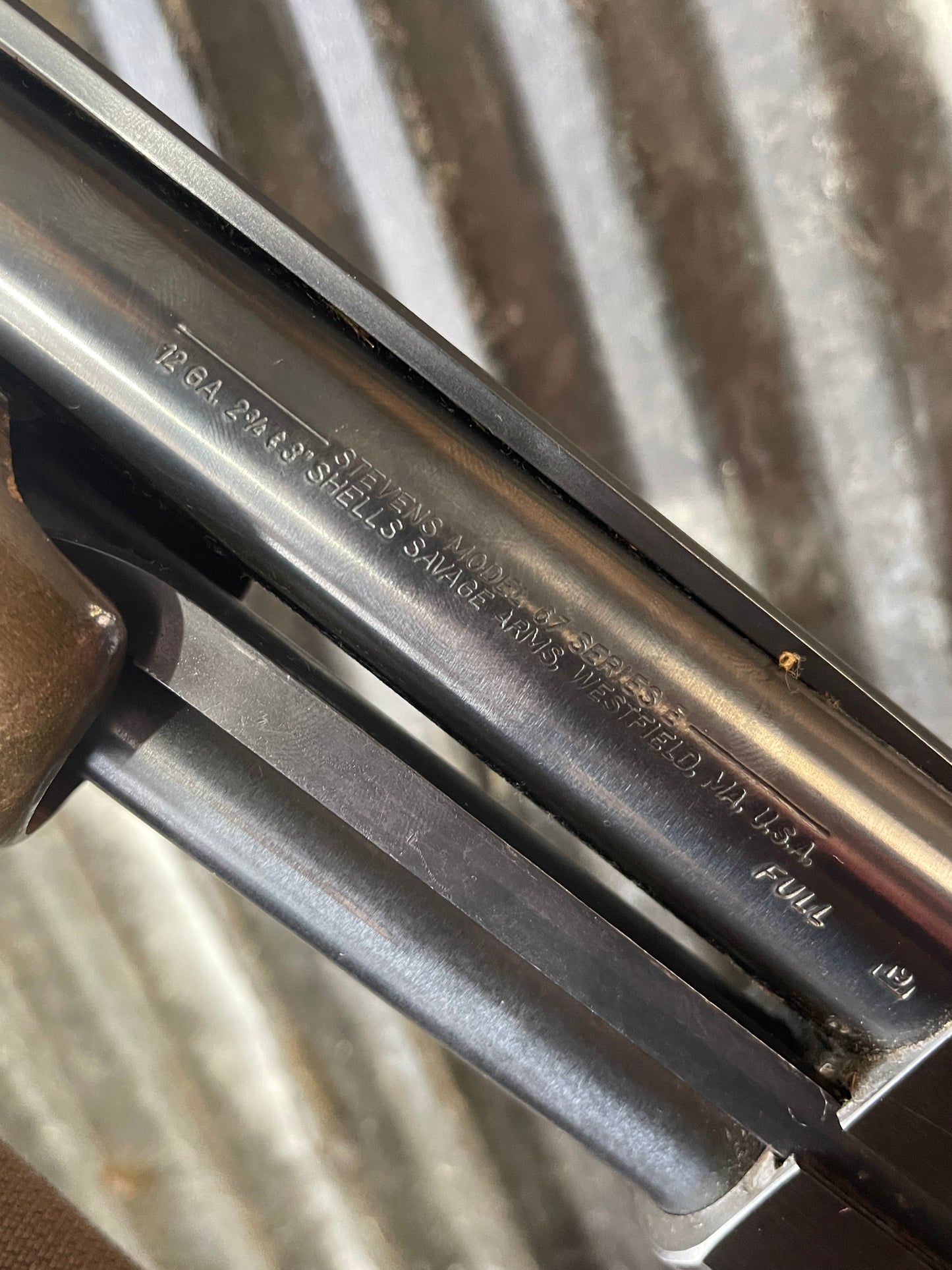 Stevens Model 67 Series E Pump Shotgun – 12 Gauge
