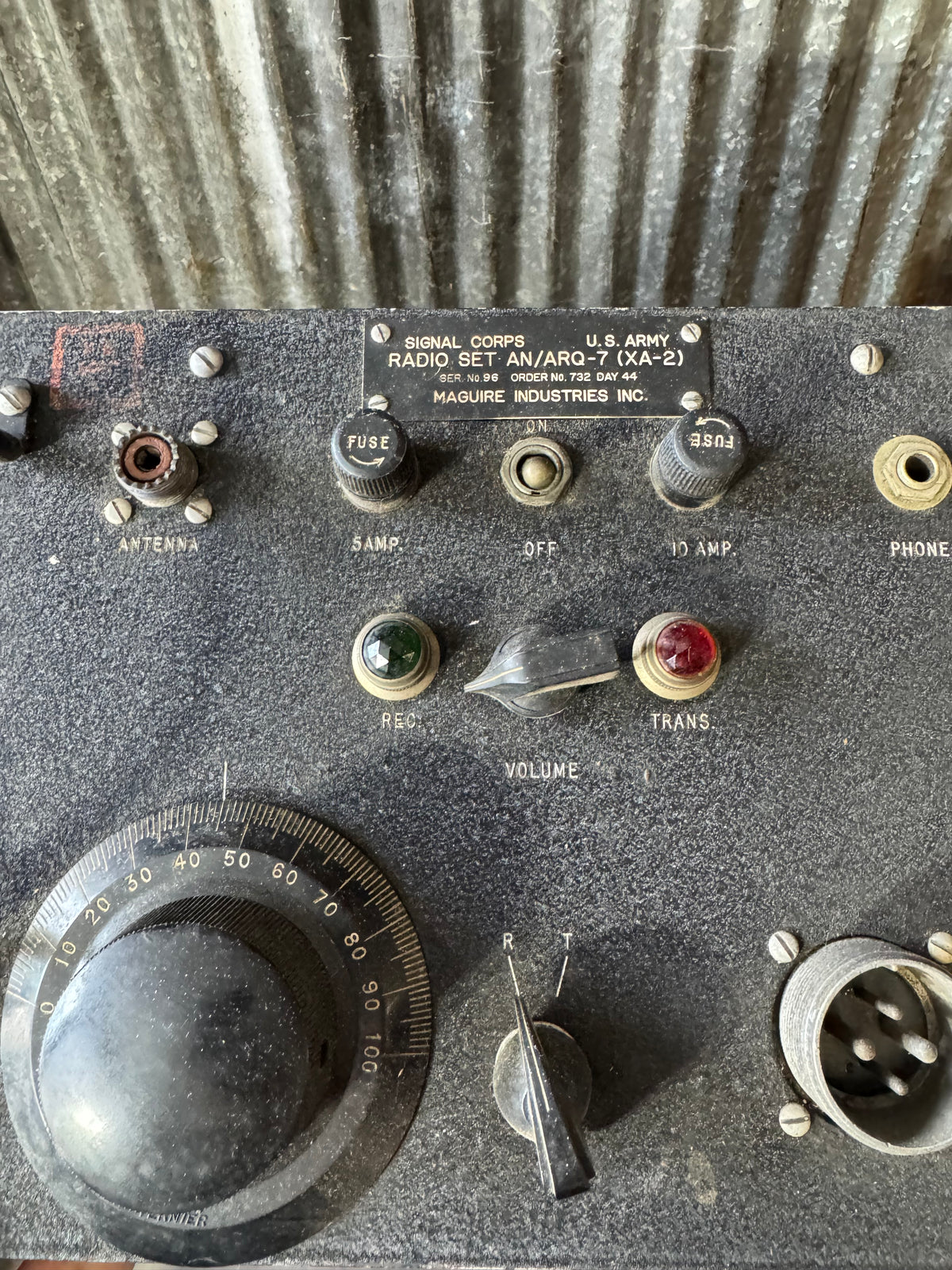WWII U.S. Army AN/ARQ-7 (XA-2) Aircraft Radio Jamming Set – Maguire Industries