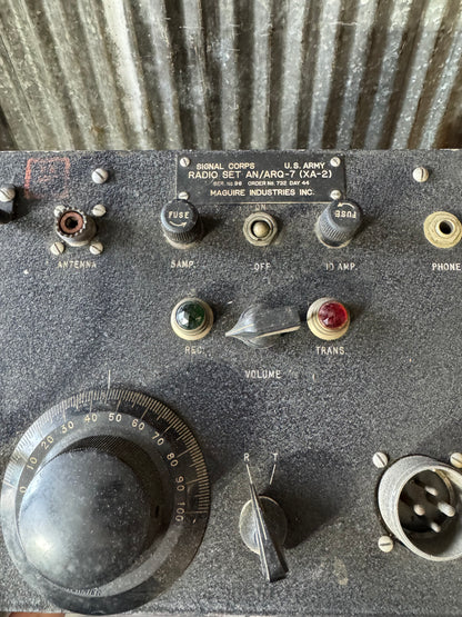 WWII U.S. Army AN/ARQ-7 (XA-2) Aircraft Radio Jamming Set – Maguire Industries