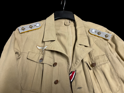 WWII REPRO German Afrika Korps Tropical Heer Tunic