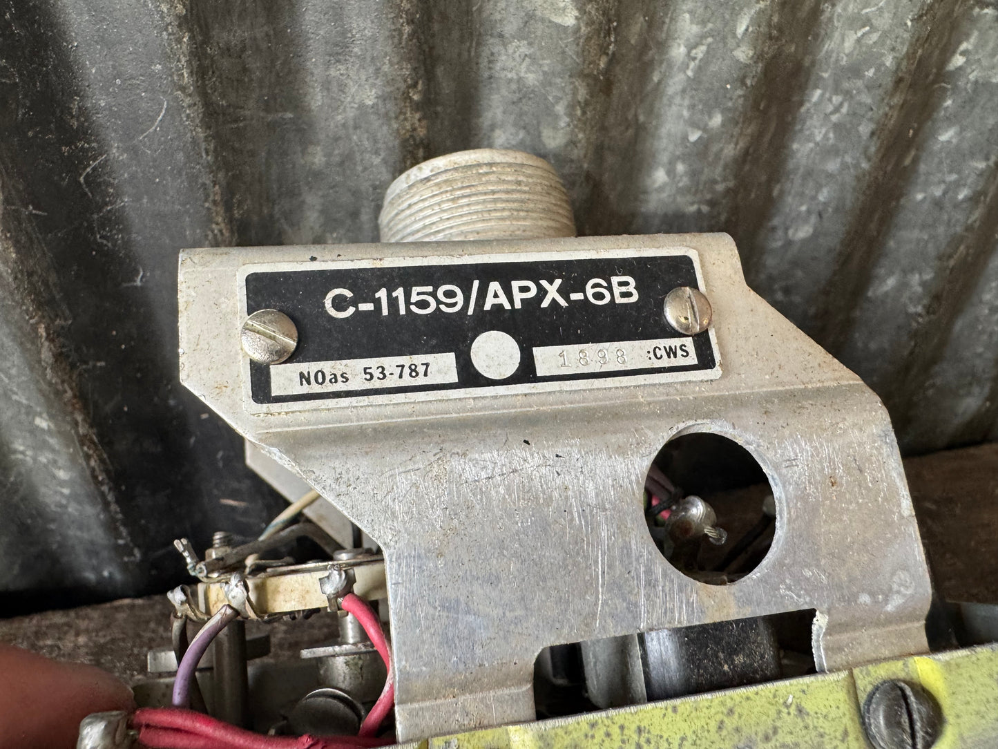 C-1159/APX-6B IFF Control Unit – Military Aircraft Electronics