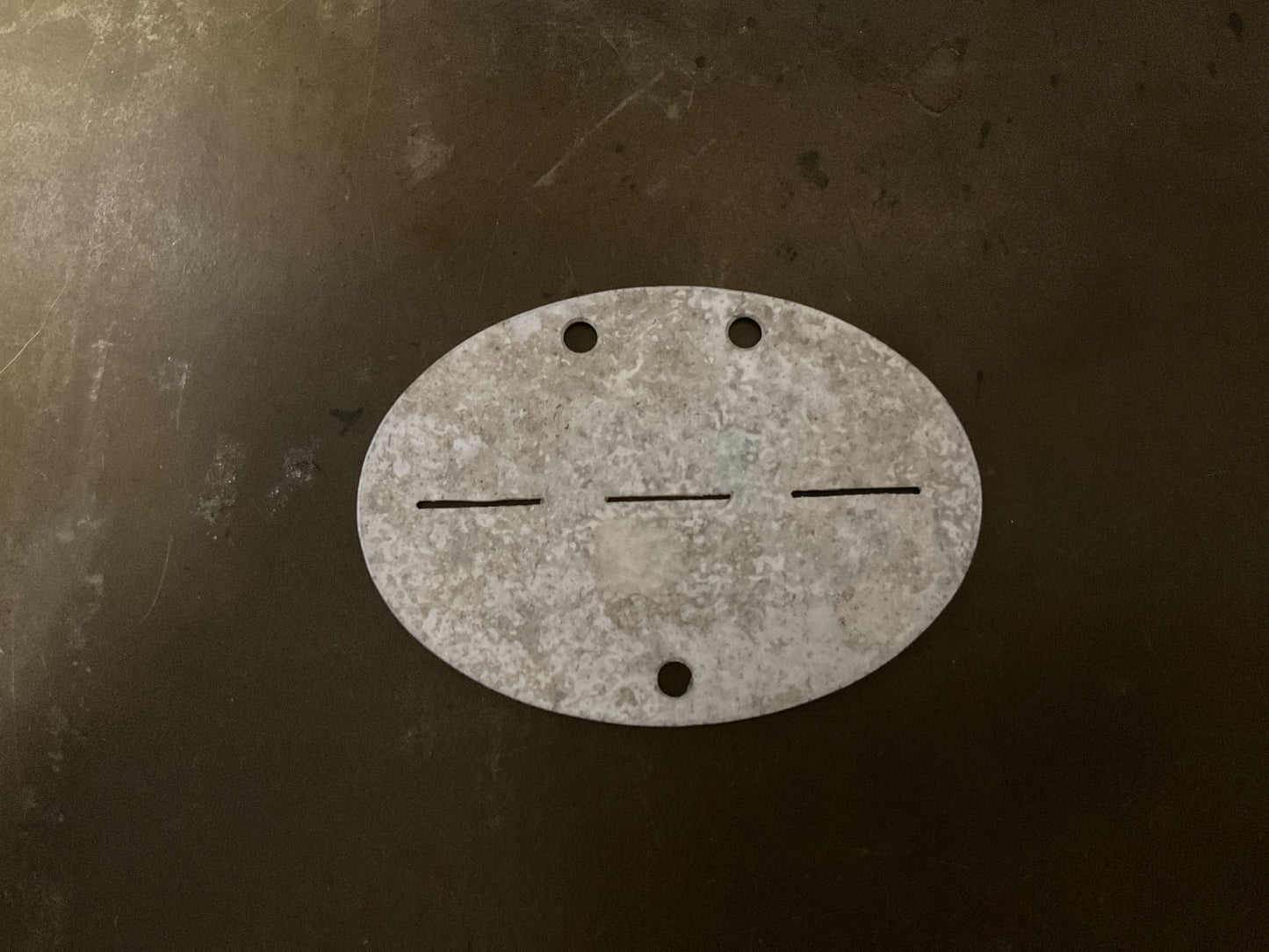 German WWII ID Tag P2 Gren RGT 8