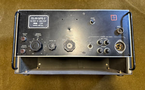 WWII-era U.S. military TS-19/APQ-5 radar/electronics test set