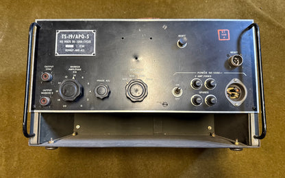 WWII-era U.S. military TS-19/APQ-5 radar/electronics test set